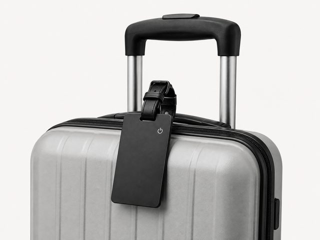 On your luggage