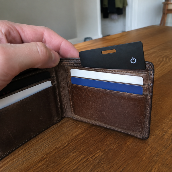 Photo review slot — customer's own wallet shot