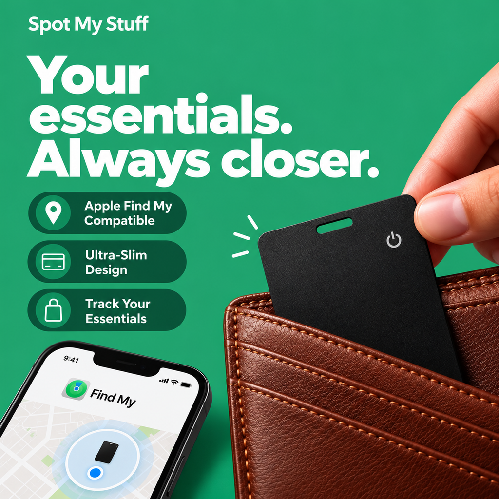 Spot My Stuff Tracking Card
