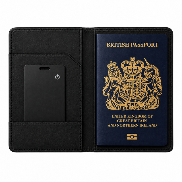 In your passport holder